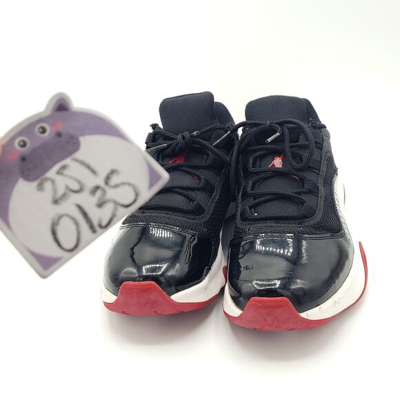 Nike Air Jordan 11 Low Black White  Gym Red  DM0844-005 men's size 8.5 - Picture 8 of 9